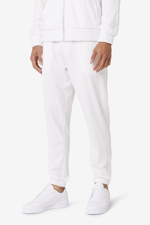 Deverall Velour Pant Fila Outlets White