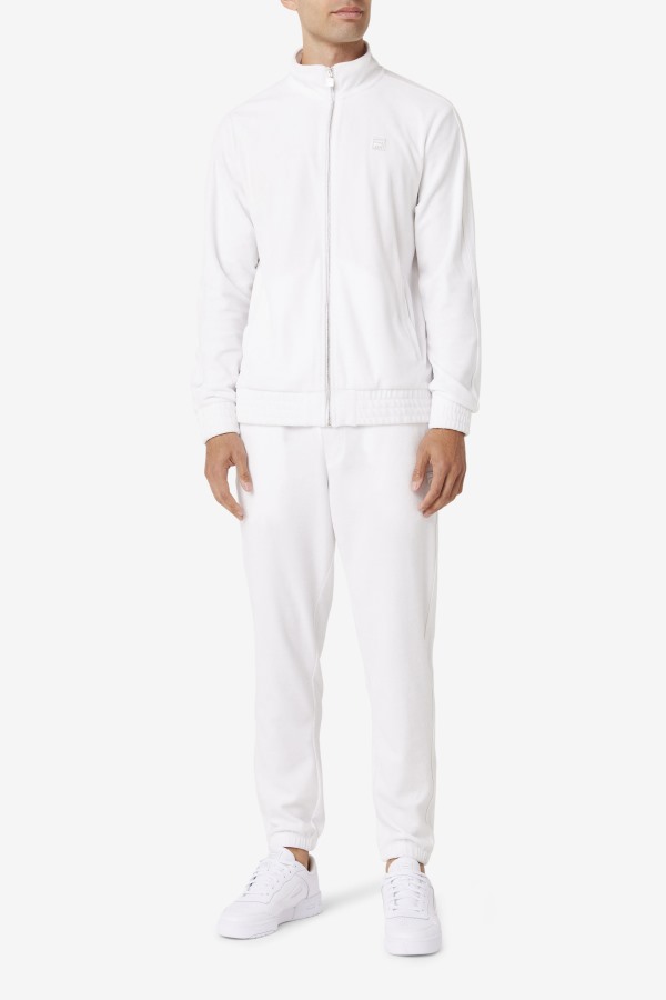 Deverall Velour Pant Fila Outlets White