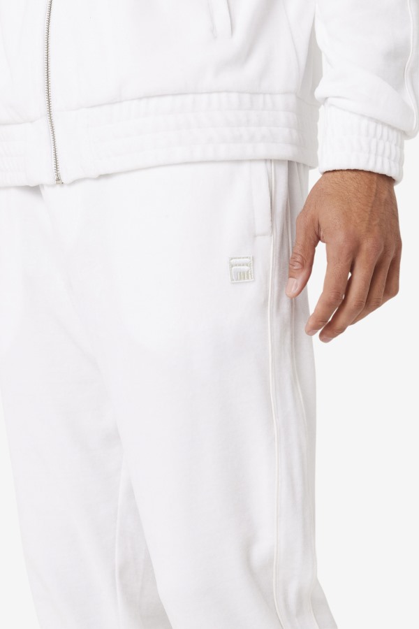 Deverall Velour Pant Fila Outlets White