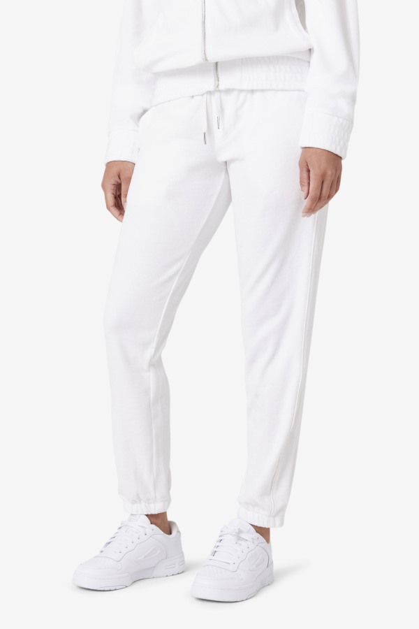 Deverall Velour Pant Fila Outlets White