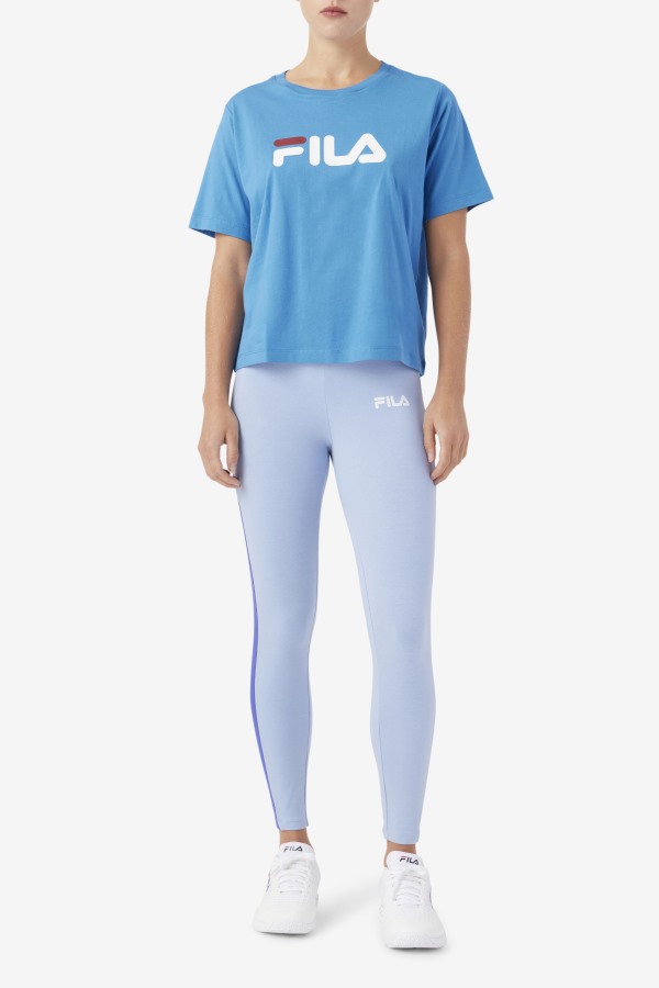 Fila Outlets Thea Tee Vallarta Blue/White/Rhubarb