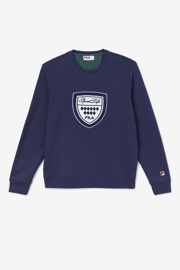Fila Outlets Kush Crew Navy/Gardenia/June Bug