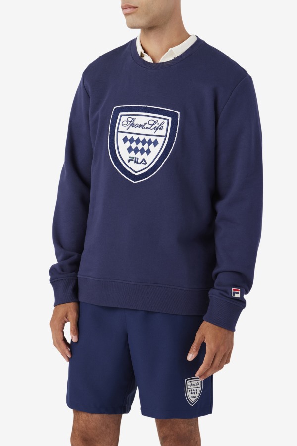 Fila Outlets Kush Crew Navy/Gardenia/June Bug