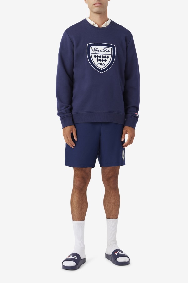 Fila Outlets Kush Crew Navy/Gardenia/June Bug