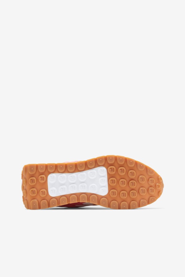 Women\'s Sandenal Fila Outlets White/Orange/Cayenne