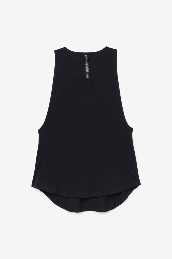 Fi-Lux Long Tank Top Fila Outlets Black