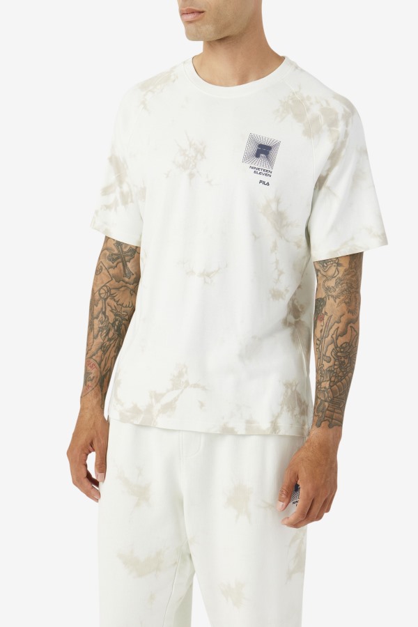 Fila Outlets Ayan Tee Stone/Navy