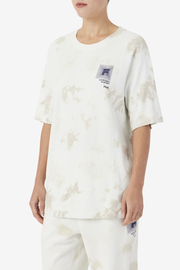 Fila Outlets Ayan Tee Stone/Navy