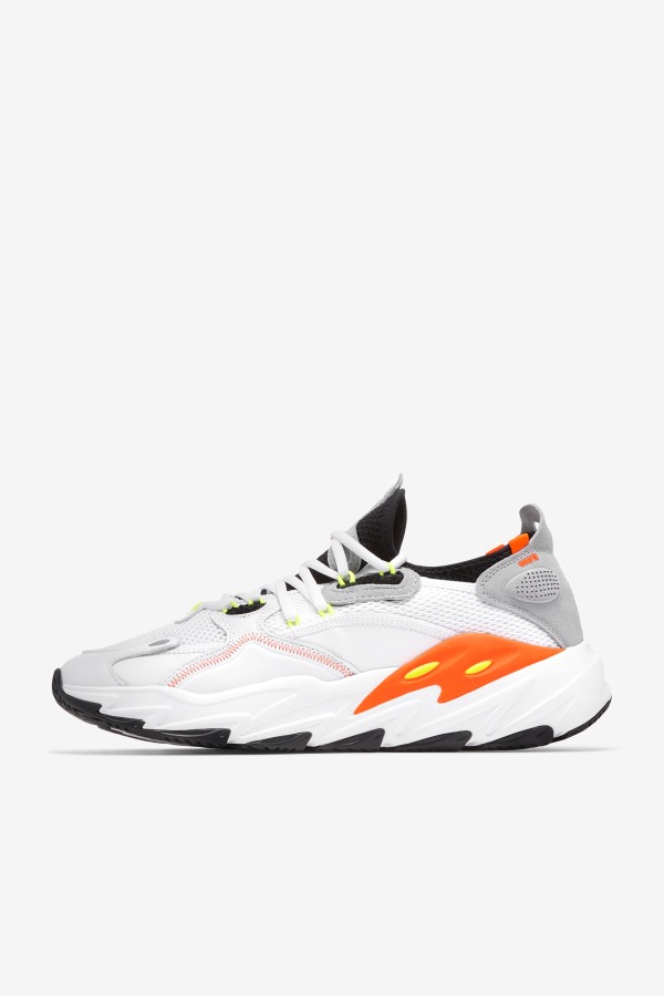 White/Black/Orange Men\'s Ray Tacer Evo 2 Fila Outlets