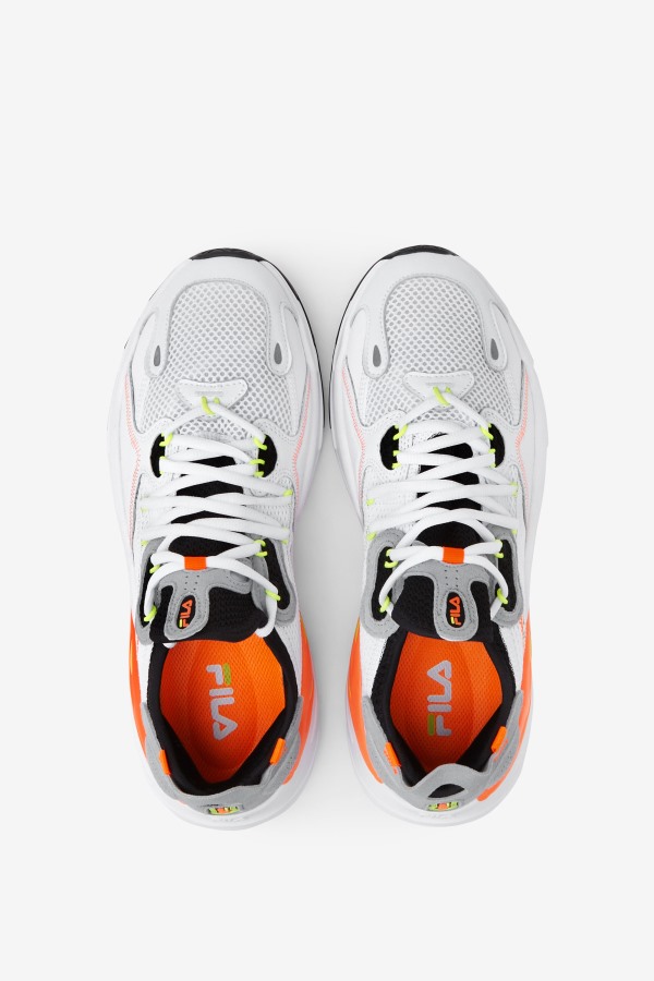 White/Black/Orange Men\'s Ray Tacer Evo 2 Fila Outlets