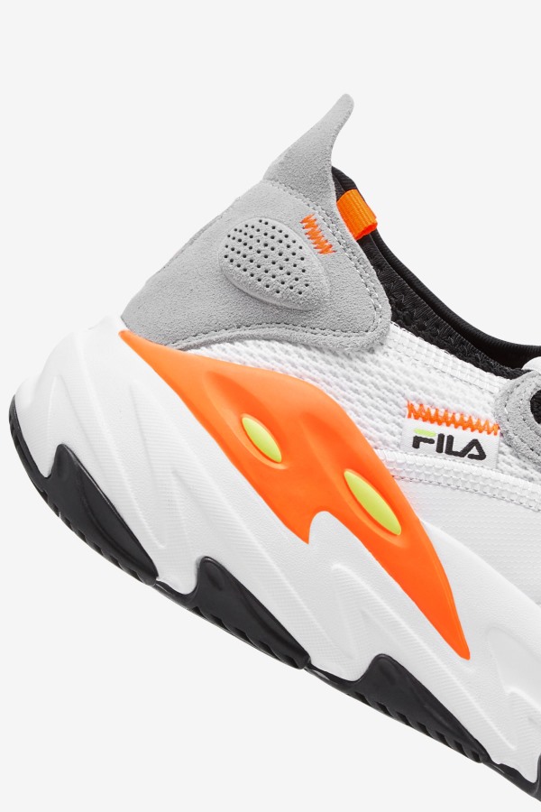 White/Black/Orange Men\'s Ray Tacer Evo 2 Fila Outlets