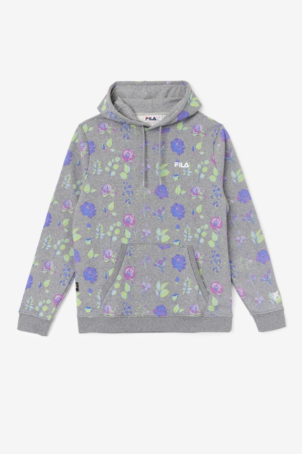 Ashokane Hoodie Fila Outlets Heather/Floral Print