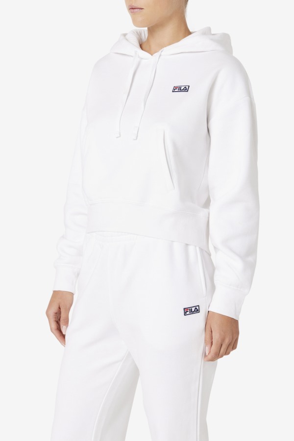 White Marina Hoodie Fila Outlets