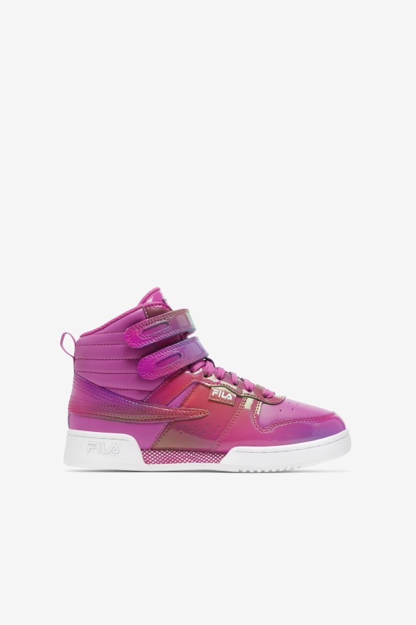 Iridescent/Purple/White Fila Outlets Big Kids' F-14 Iridescent
