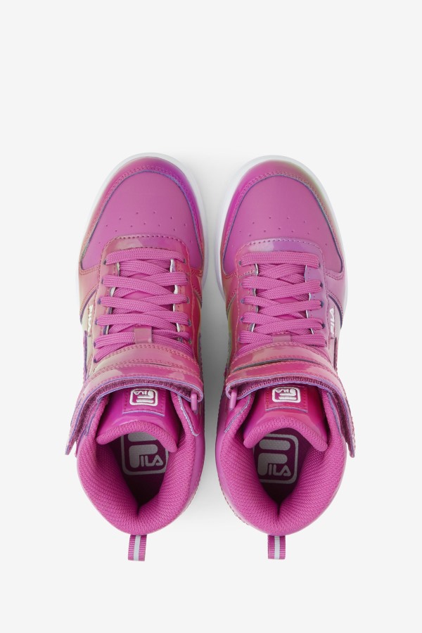 Iridescent/Purple/White Fila Outlets Big Kids\' F-14 Iridescent