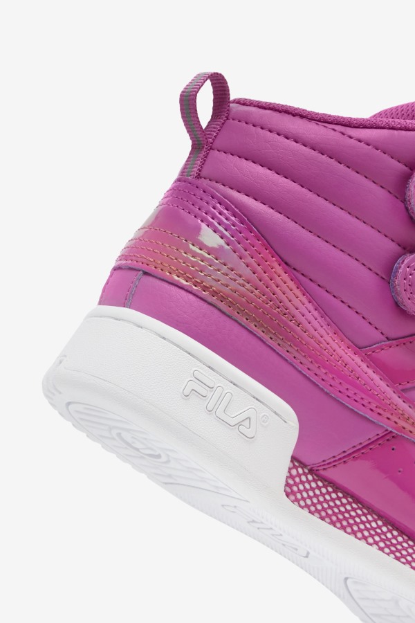 Iridescent/Purple/White Fila Outlets Big Kids\' F-14 Iridescent