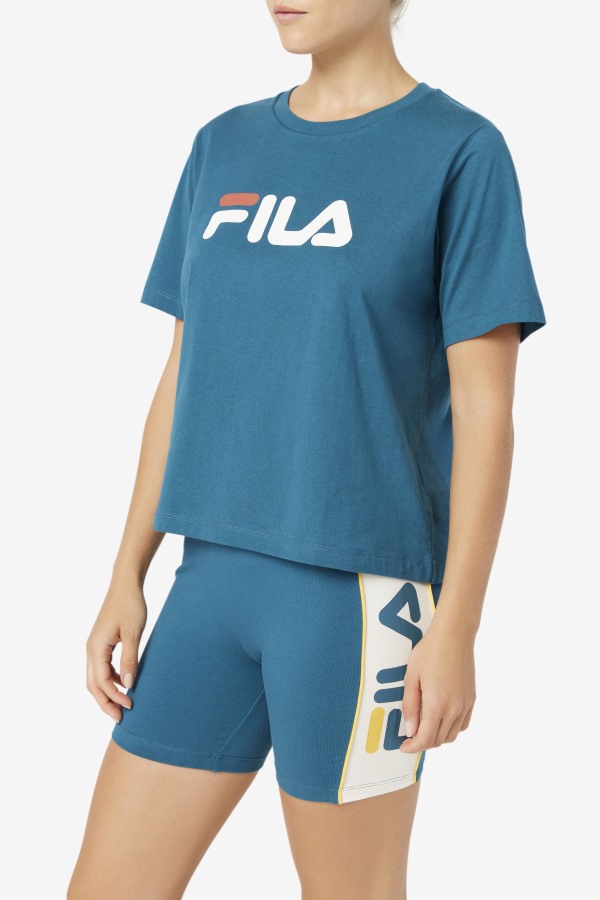 Blue Coral Fila Outlets Thea Tee