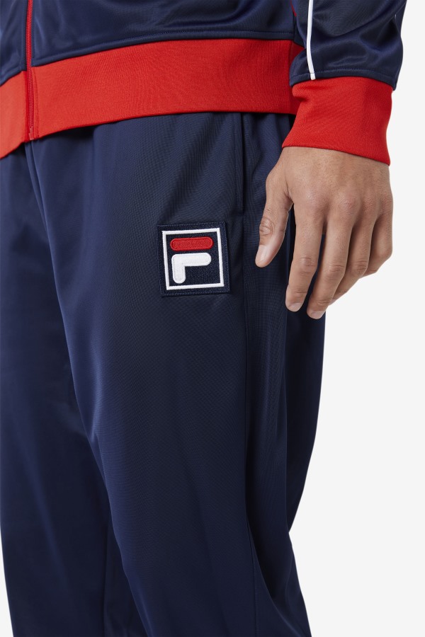 Navy/Red/White Fila Outlets Wayan Track Pant