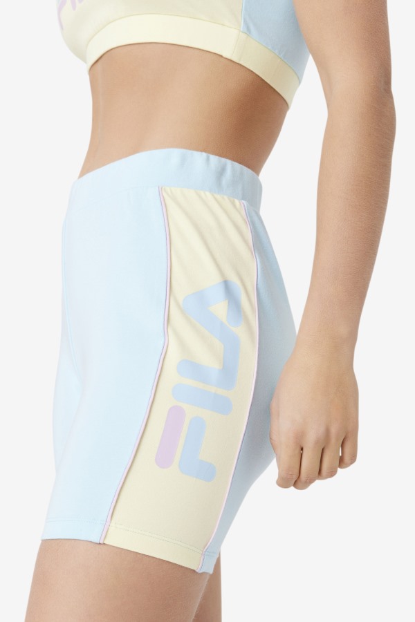 Blue Fila Outlets Davina Bike Short