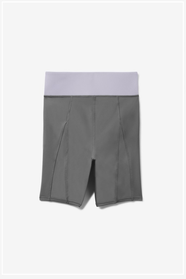 Forza 8\" Texture Bike Short Fila Outlets Gargoyle/Lavender Blue
