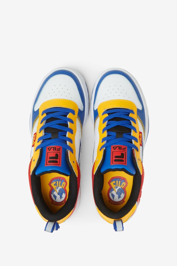 Fila Outlets Big Kids\' Lnx-100 Chain Stitch Black/Red/Blue