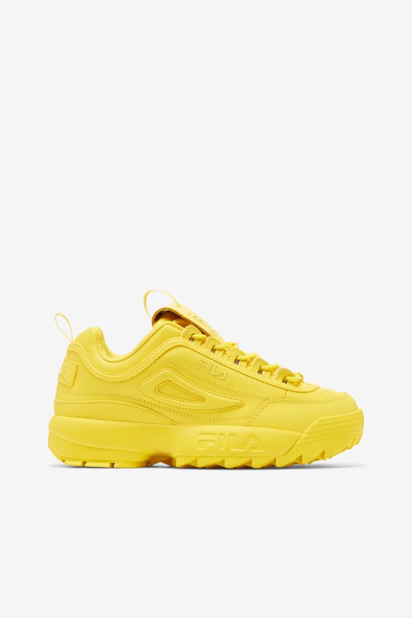 Women's Disruptor 2 Premium Fila Outlets Buttercup/Butteercup