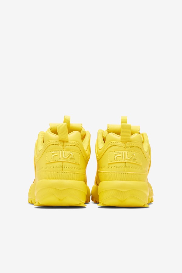 Women\'s Disruptor 2 Premium Fila Outlets Buttercup/Butteercup