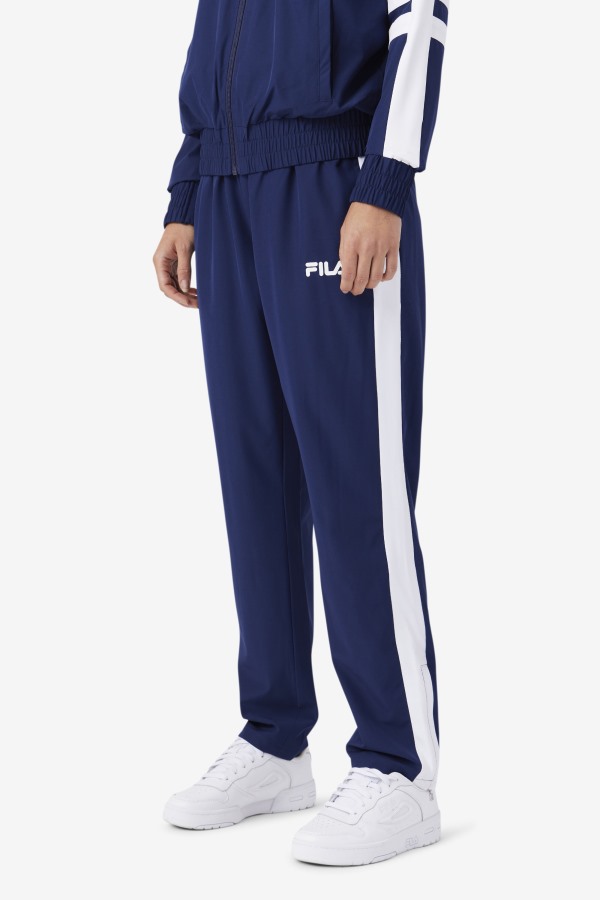 Jovia Track Pant Navy/White Fila Outlets