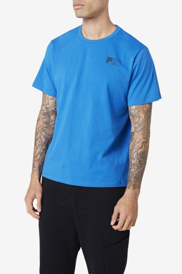 Track Tee Fila Outlets Blue/White