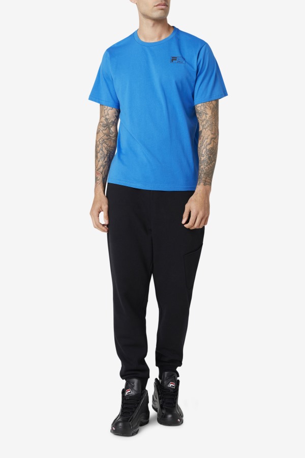 Track Tee Fila Outlets Blue/White