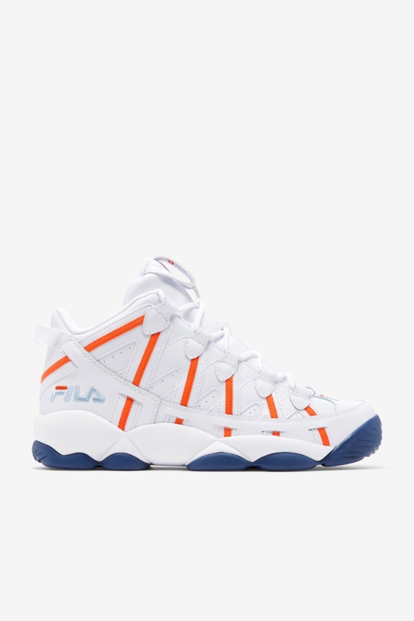 Men's Stackhouse Spaghetti White/Red Orange/Blue Fila Outlets
