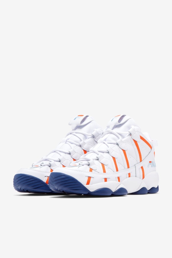 Men\'s Stackhouse Spaghetti White/Red Orange/Blue Fila Outlets