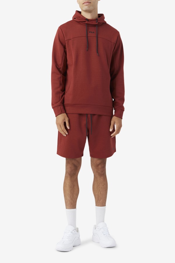 Fila Outlets Aadheen Hoodie Russet Brown/Black