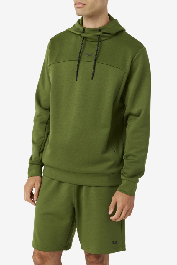 Aadheen Hoodie Fila Outlets Chive/Black