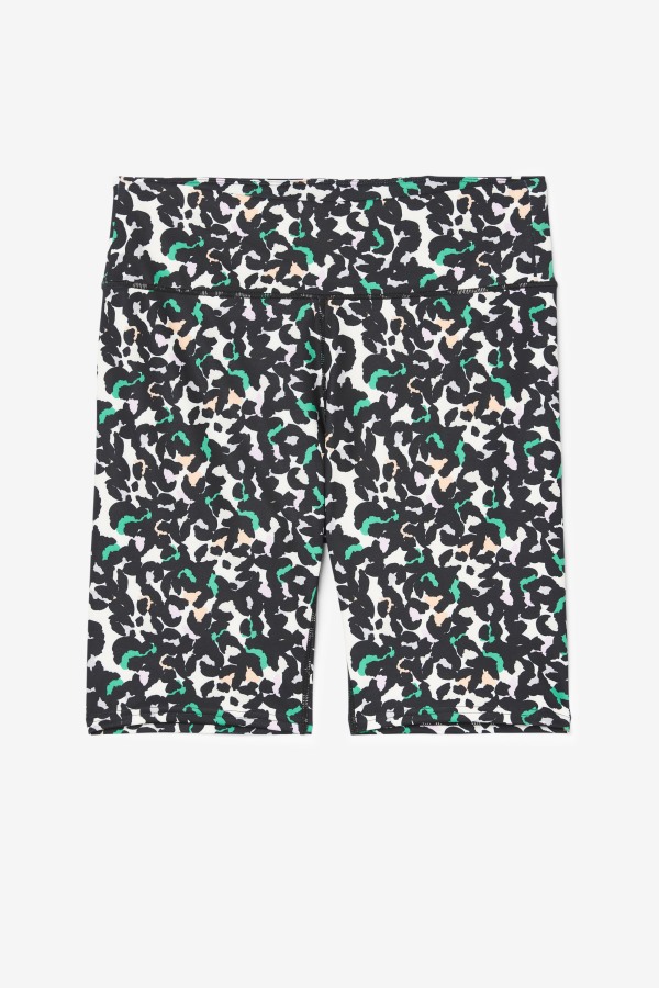 Black Animal Fila Outlets Forza 8" Bike Short