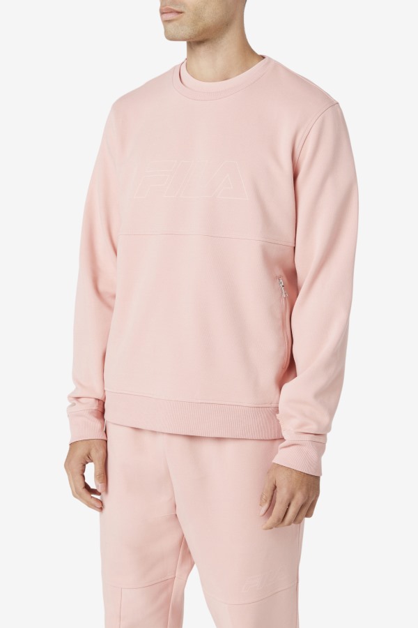 Arev Sweatshirt Coral Cloud Fila Outlets