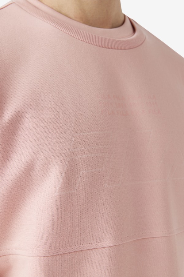 Arev Sweatshirt Coral Cloud Fila Outlets