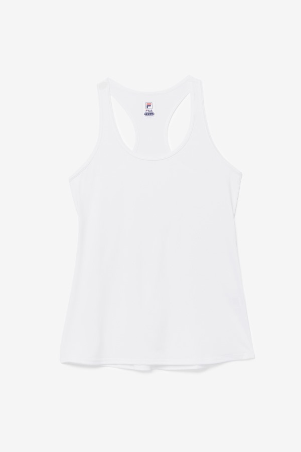 Pickleball Racerback Tank Fila Outlets White