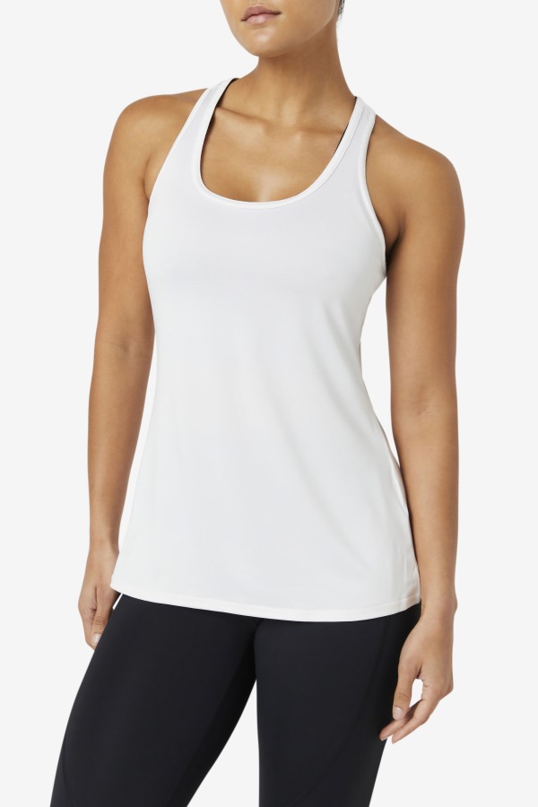 Pickleball Racerback Tank Fila Outlets White