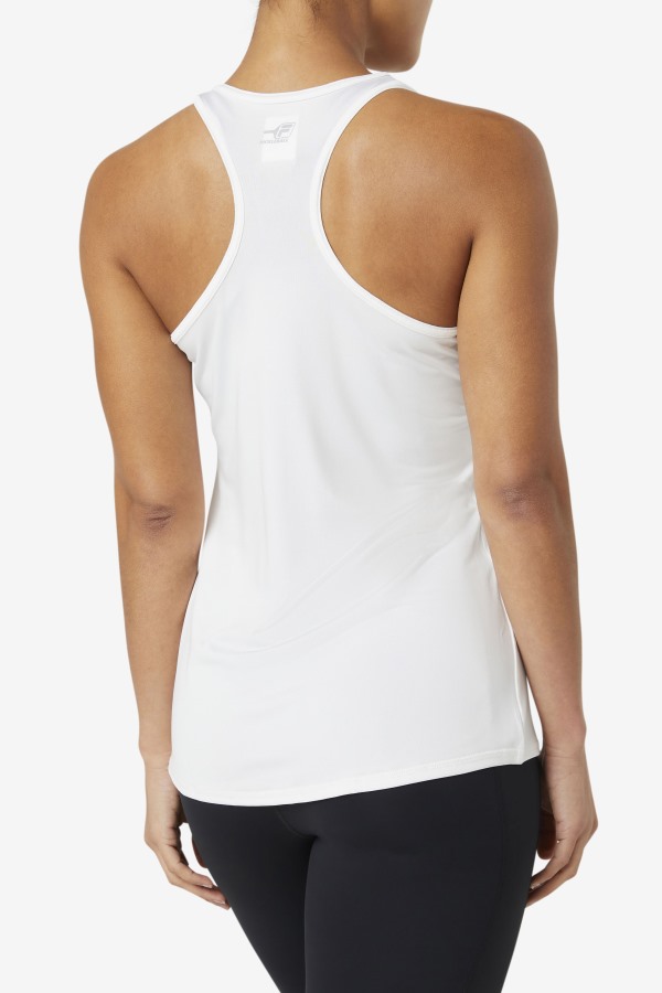 Pickleball Racerback Tank Fila Outlets White