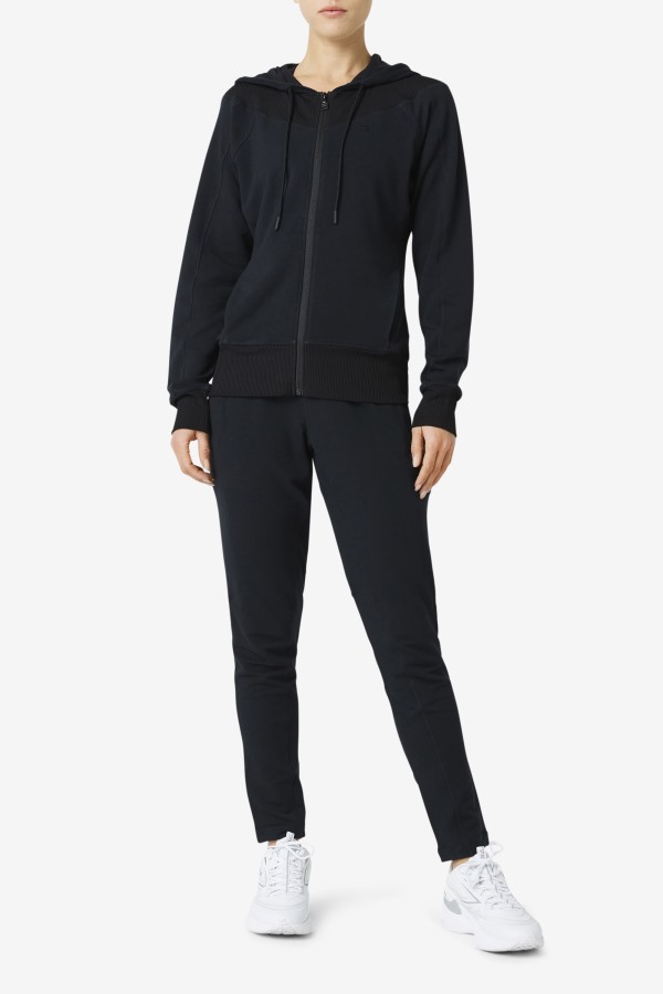 Black Fila Outlets Fi-Lux Slim Leg Pant