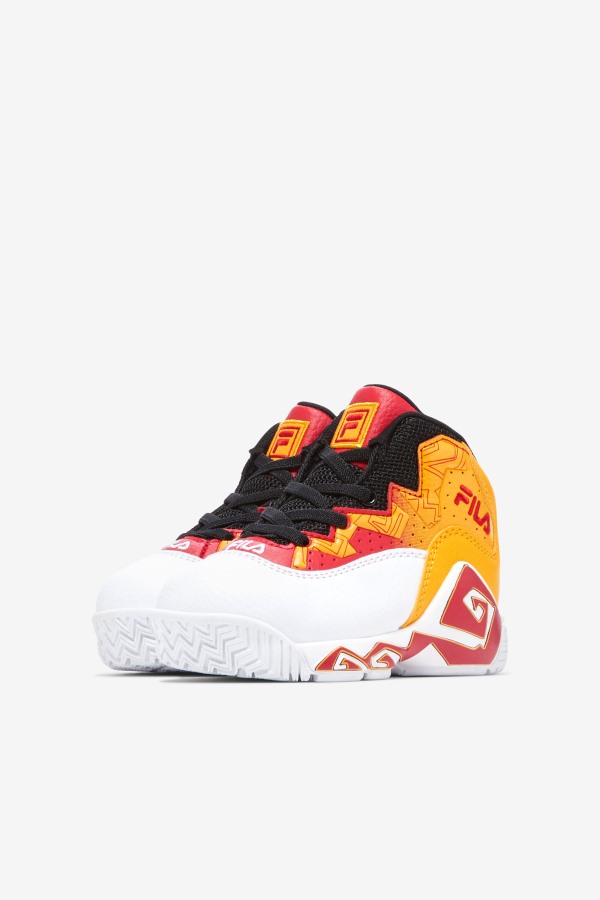 Fila Outlets Toddler\'s MB White/Gold/Red