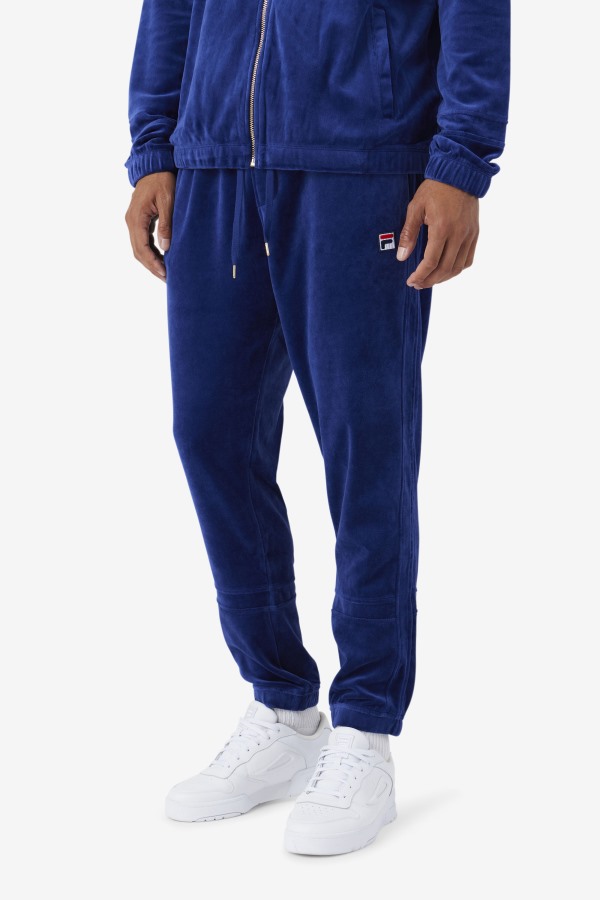 Fila Outlets Ravid Velour Pant Blueprint
