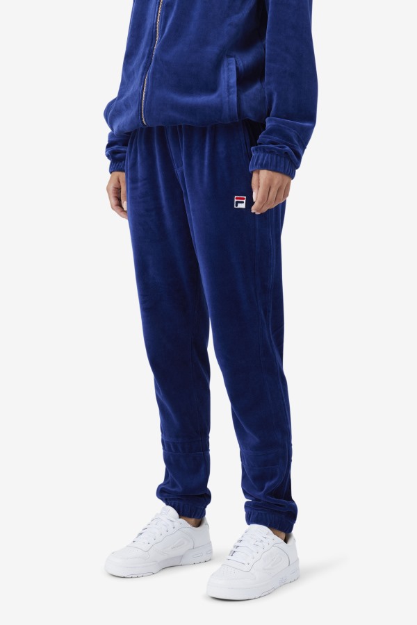 Fila Outlets Ravid Velour Pant Blueprint