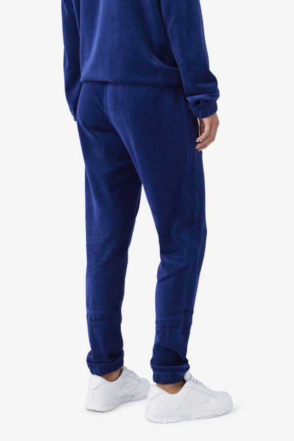 Fila Outlets Ravid Velour Pant Blueprint