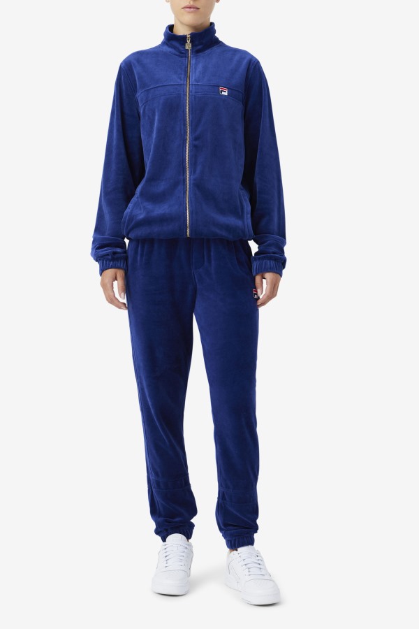 Fila Outlets Ravid Velour Pant Blueprint