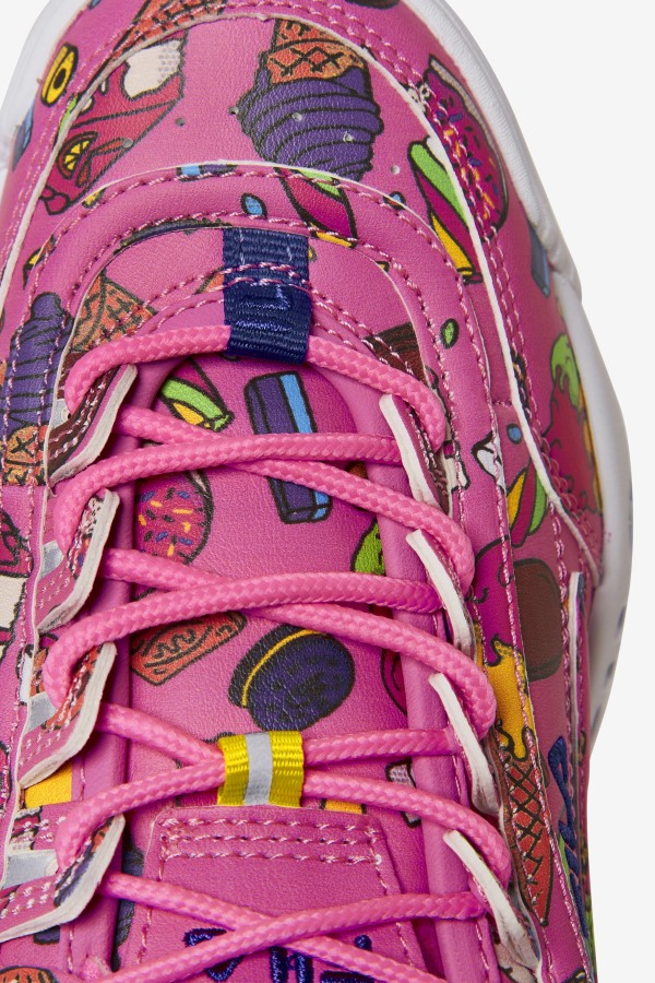 Little Kids\' Disruptor 2 Premium Sugar Plum/Purple/Lemon Fila Outlets