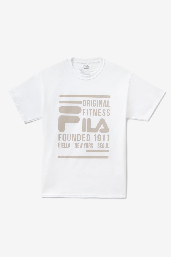 Original Fitness Tee Fila Outlets White