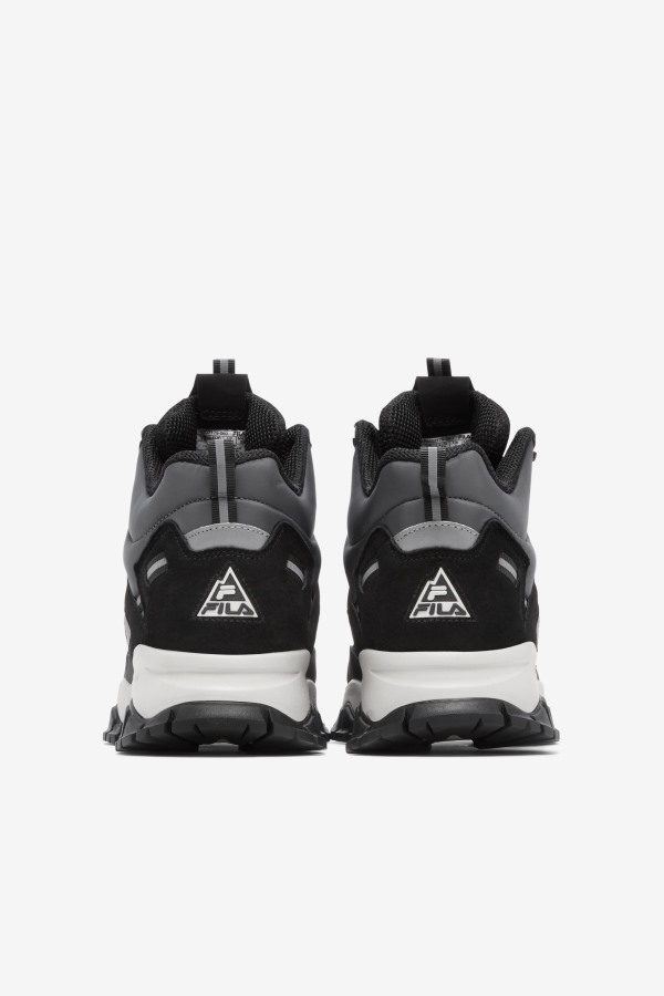 Shadow/Black/Silver Gray Men\'s Ray Tracer Tr 2 Mid Fila Outlets