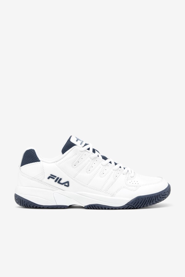 Men's double bounce Fila Outlets White/Navy